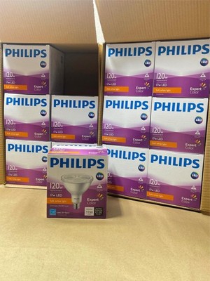 12x Lot Philips 120W Replacement Dimmable PAR38 LED Floodlight Expert Color