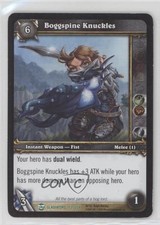 2009 World of Warcraft TCG: Blood of Gladiators Boggspine Knuckles #173