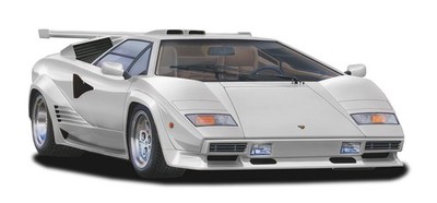 Fujimi Model 1/24 Real Sports Car Series No.53 Countach Special RS-53