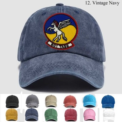 Customized Personalization Embroidered Hat USAF 7601st Tass Sq, Trucker Hat