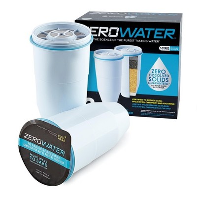 ZeroWater Official Replacement Filter - 5-Stage 0 TDS Filter Replacement - Sy...