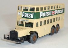 Wiking - Büssing D 38 Doppeldeckerbus "Persil", 1:90, Ladegut 2002#25-SV2123/K47