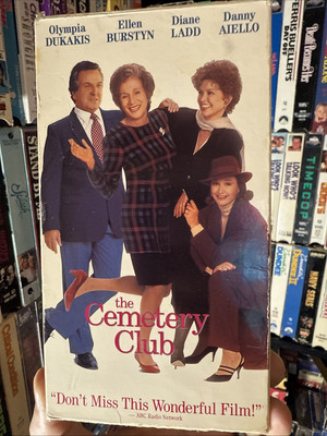 The Cemetery Club 1992 VHS Rare Original Release 