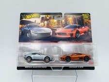 HOTWHEELS 1:64 Set Aston Martin DB10 And Jaguar C-X75