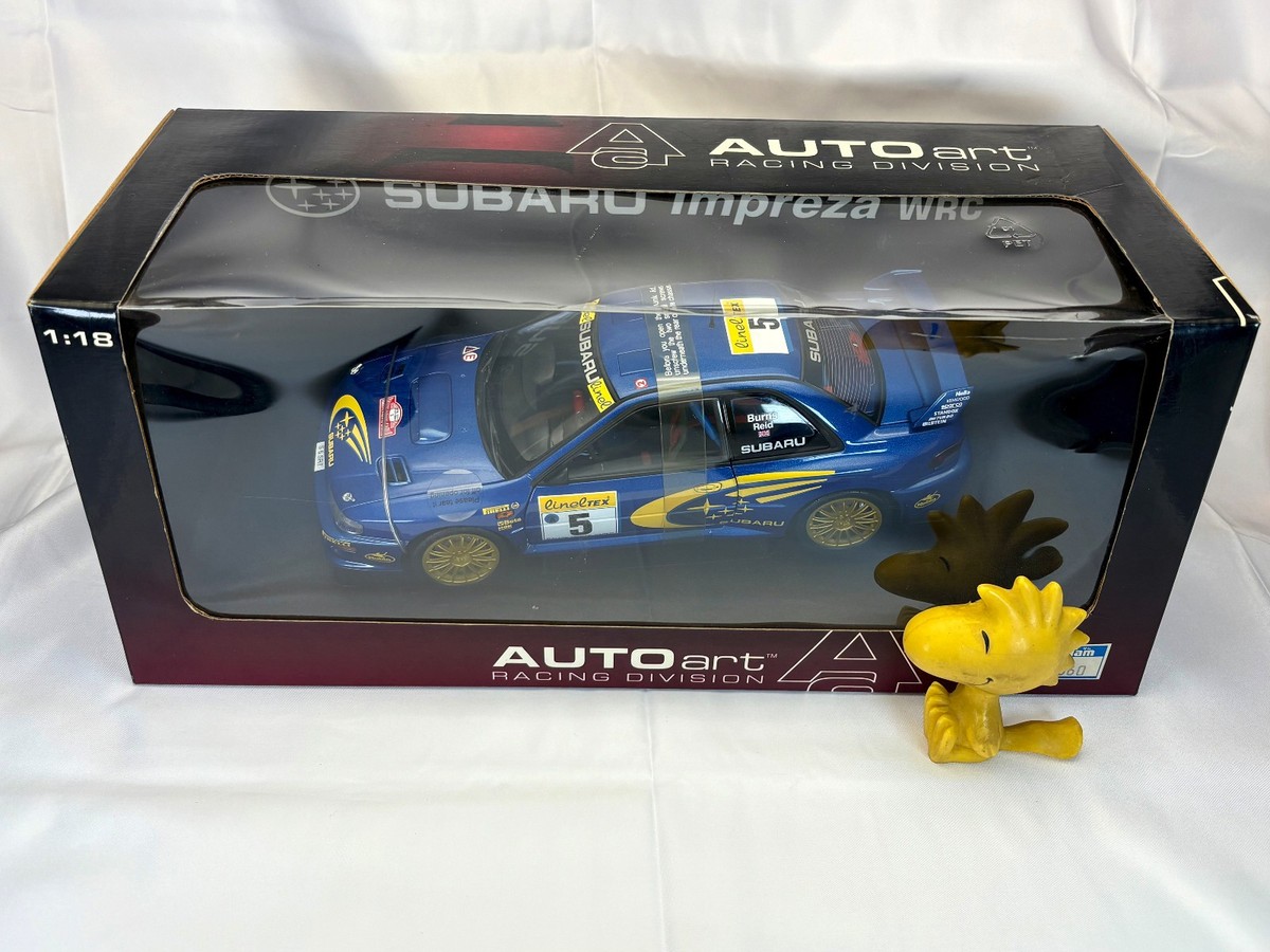 1:18 AUTOart Subaru Impreza WRC 1999 Burns #5 Rally Monte Carlo