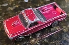 New ListingMattel Hot Wheels Redline 1968 Custom Fleetside Magenta/Red/Pink Black Interior