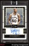 2023-24 Panini One and One Number Ones Gold David Robinson AUTO 10/10 SPURS HOF
