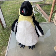 Aurora 16" Plush Emperor Penguin Toy w/Bean Bag Bottom Soft Cuddly Super Cute