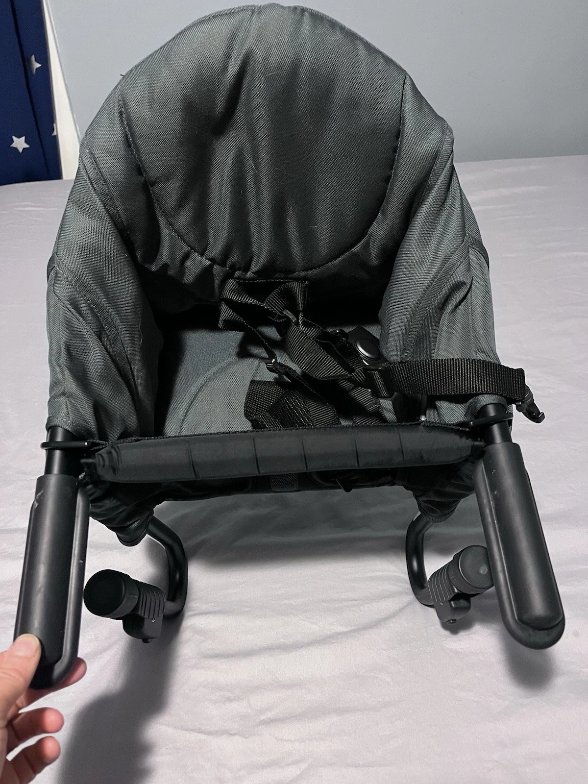 guzzie+Guss Perch Clip On Table Chair – Easy and Secure Setup for Travel...
