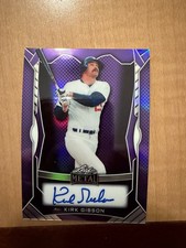 2026 Leaf Metal Baseball Kirk Gibson HOF #/20 On Card Hard Signed Auto