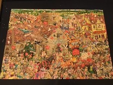 Gibsons Jigsaw Puzzle Mike Jupp's "I Love Weddings" 1000 pcs. VGC.