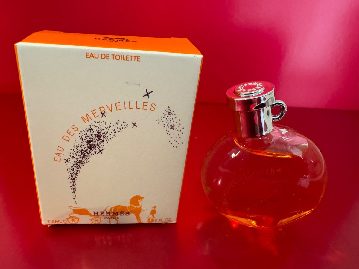 HERMES Eau Des Merveilles *MINI* Perfume Dabber EDT 0.25 oz/ 7.5