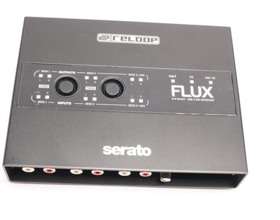 Reloop Flux 6x6 In/Out USB-C DVS Flexible, Robust, and Roadworthy Interface