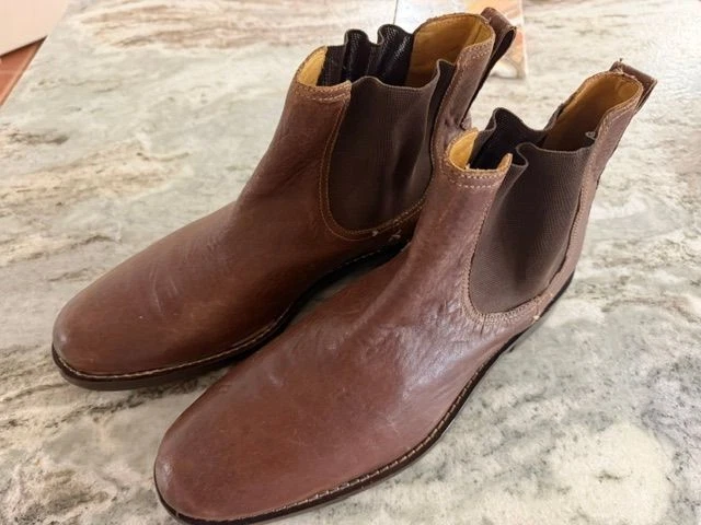 Cole Haan Chelsea Leather Upper Boots for Men for Sale  display picture 3