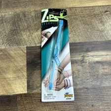 Zips Bracelet Teal Heart Zipper 80s Party Costume 90s  Y2K Festival Jewelry