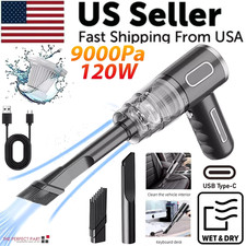 120W Cordless Handheld Vacuum Cleaner Small Mini Portable Car Auto Home Wireless