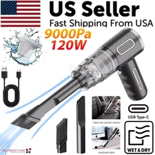 120W Cordless Handheld Vacuum Cleaner Small Mini Portable Car Auto Home Wireless