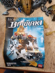 LEGO BIONICLE: Carapar (8918) Complete With Squid And Instructions