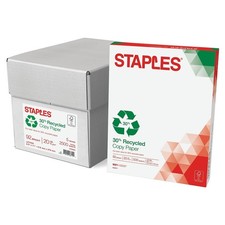 Staples 30 8.5 x 11-Inch Copy Paper, 20 lbs., 92 8.5'' x 11'', White