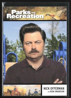 Nick Offerman Ron Swanson 2013 Parks and Recreation C #72