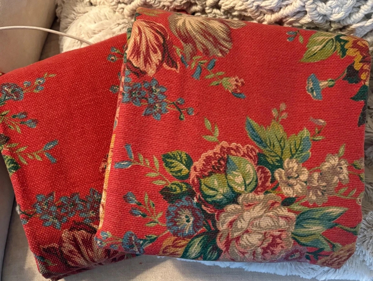 Ralph Lauren Red Window Curtains & Drapes for sale | eBay