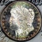 1881-S CAMEO DMPL SUPERB+ GEM BU MS MORGAN SILVER DOLLAR FROM COLLECTION DC34