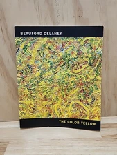 The Color Yellow by Beauford Delaney Exhibition Catalog Paperback Book