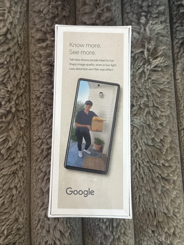 Google Nest Doorbell (Wired, 2nd gen) Video Doorbell Security Camera - Snow - Image 2 of 3