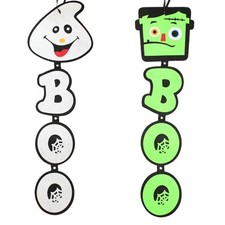 Halloween Hanging Boo Door Sign Felt Material - Choose Design