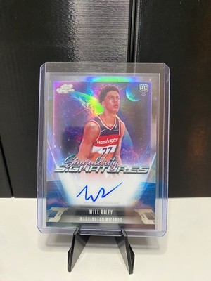 2025-26 Topps Cosmic Chrome - Singularity Signatures Will Riley #SS-WR (AU, RC)