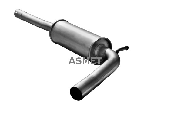 Asmet MittelschalldäMpfer SchalldäMpfer FüR VW Polo 6R 6C 6R1 6C1 Seat Ibiza-image