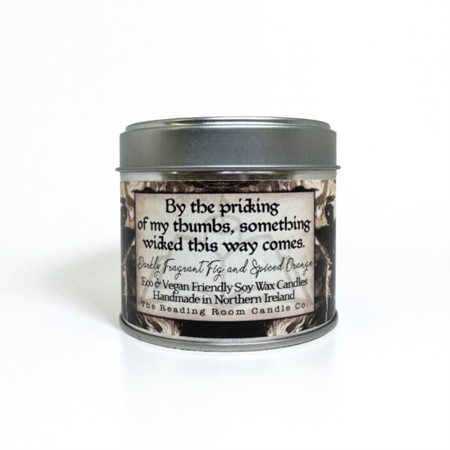 Something Wicked This Way Comes - Scented Soy Candle - Darkly Fragrant Fig and
