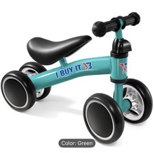 Baby Balance Bike No-Pedal Toddler Balance Bike, Lightweight Ride-On Toy for 1–2
