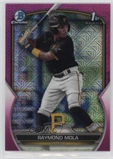 2023 Bowman Chrome Prospects Mega Box Pink Mojo Refractor /199 Raymond Mola 10w8