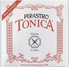 Pirastro Tonica Silver Violin Strings String 4/4 D String
