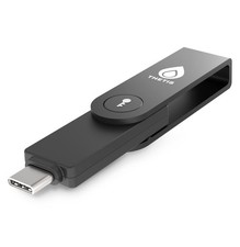 -C FIDO2 Key Passkey Device with USB C  NFC, TOTP/HOTP Authenticator APP, FI...