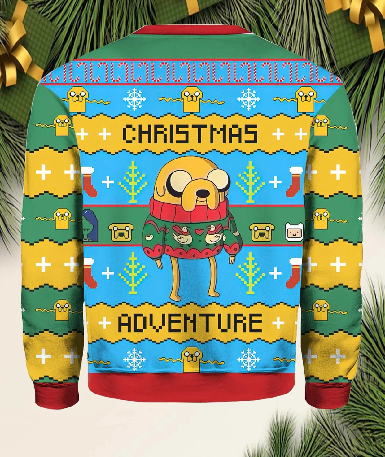 Christmas Adventure Time Ugly Christmas Sweater
