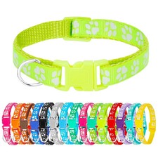 Puppy Collars-16 Pack Puppy Collars for Litter Adjustable Puppy ID Collars So...