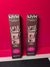 💞Lot of 2 💞NYX  Professional Lift & Snatch Brow Tint Pen : Brunette / NEW