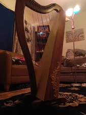 Lewis Creek Celtic Harp 30 String Handmade Wood Instrument
