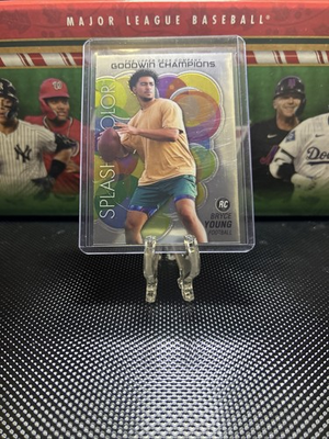 #ad #ad 2023 Upper Deck Goodwin Champions Bryce Young #SCP 82 Splash Of Color Platinum $2.00