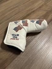 Scotty Cameron 2001/2002 Ryder Cup Blade Putter Head Cover USA Flag Rare