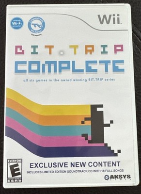 Bit.Trip Complete (Nintendo Wii, 2011) 2-disc Set with manual