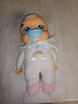 IMC Toys Cry Babies Baby Doll Unicorn Outfit Soft Body Multicolor Hair Fantasy