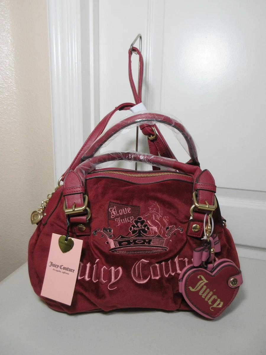 Juicy Couture Satchel/Top Handle Bag Velvet Exterior Bags