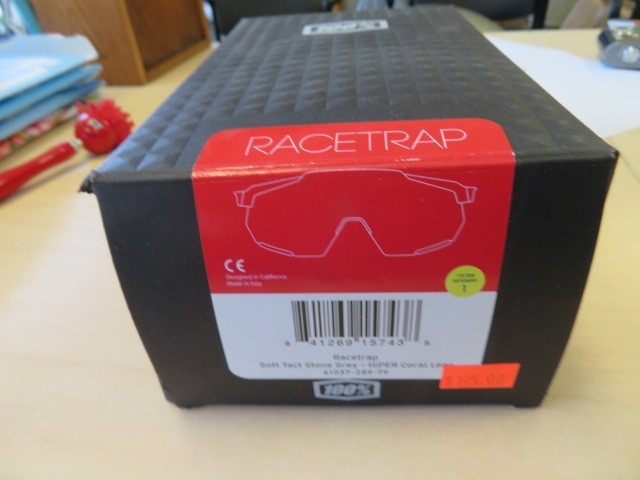 100% Racetrap  Sunglasses Lens Clear lens and case only