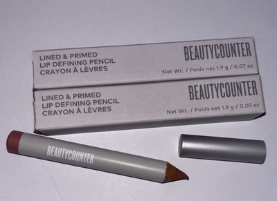Lot Of (2) Beautycounter Lip Defining Pencil ~ Pink Blossom ~ Lip Liner ~ New
