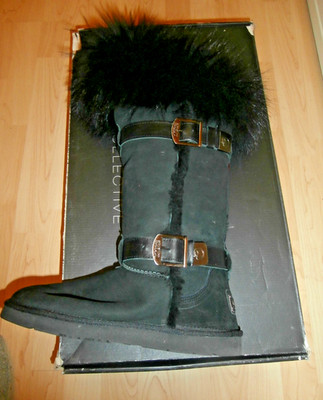 Australia Luxe Collective  Winterstiefel Lammfell 40-41 sehr gut --NP 529  