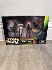 STAR WARS POWER OF THE FORCE  MYNOCK HUNT CHEWBACCA LEIA HAN SOLO ACTION FIGURES
