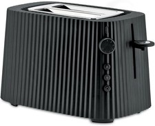 Alessi Plissé MDL08 B - Design Toaster, Sechs Stufen der Vergoldung, aus